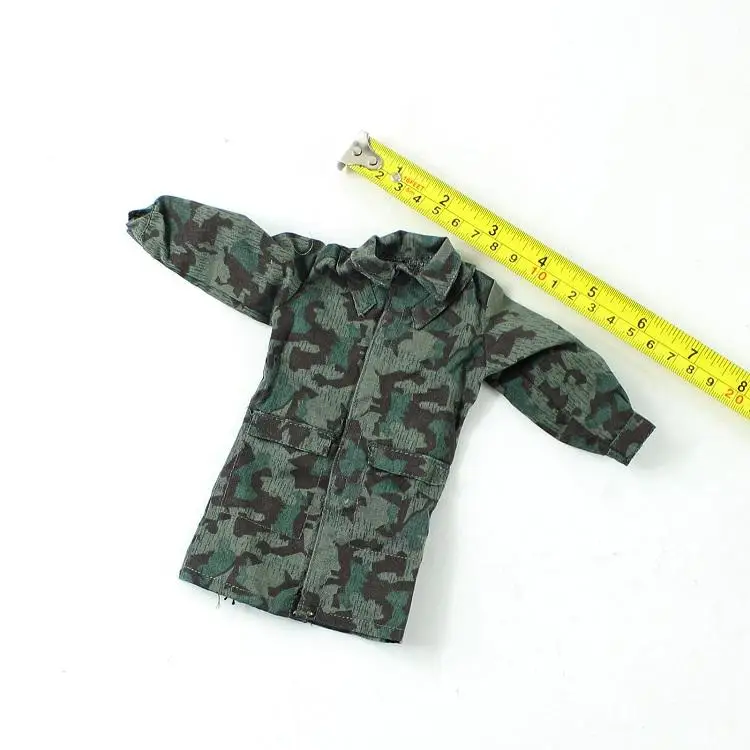 

Mnotht 1/6 Scale Male Soldier Camouflage Coat Windbreaker Overcoat Clothing for 12in Action Figure Phicen Hottoy Doll Toy