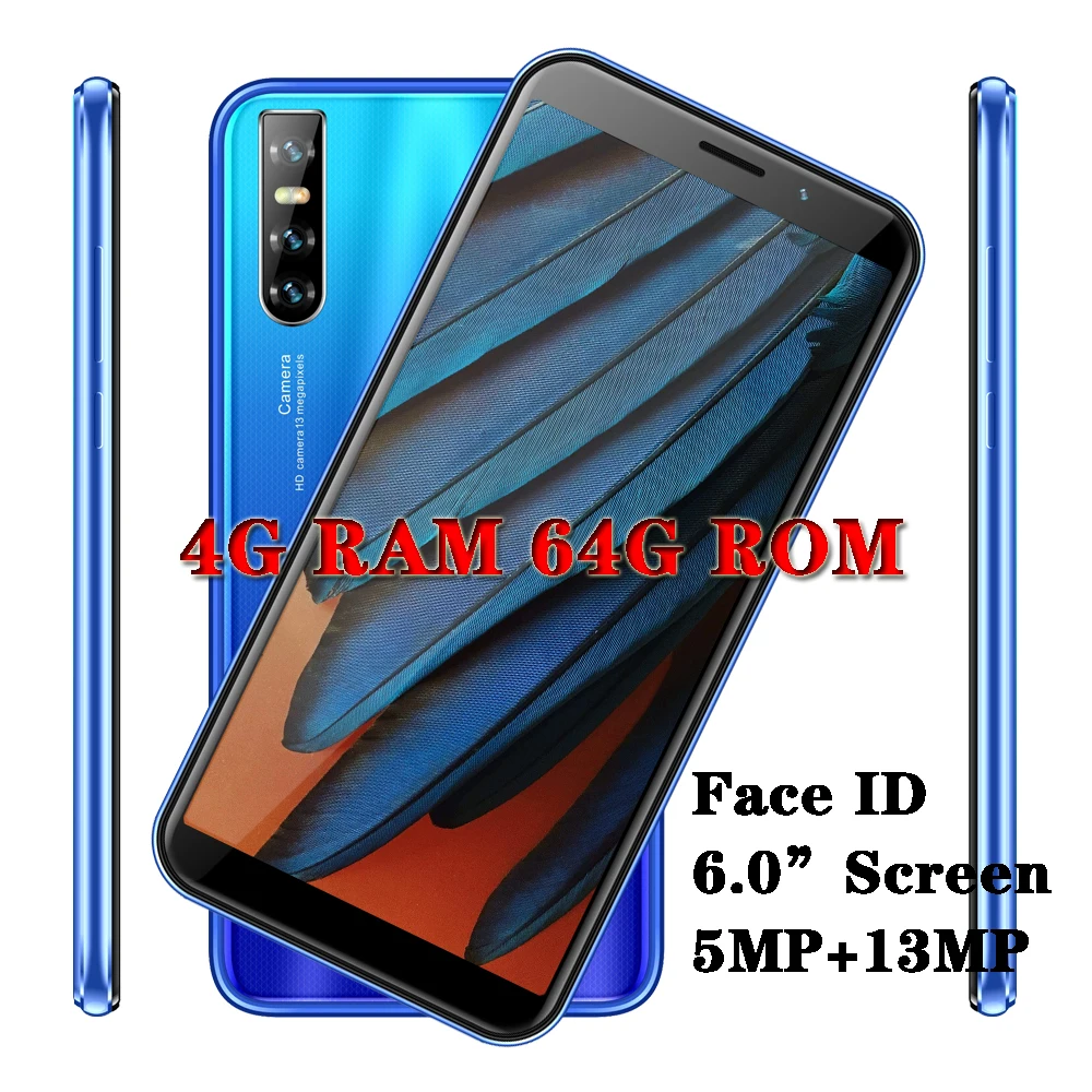 

Quad core Mate 30 Pro 6.0'' 4GB RAM 64GB ROM 5MP+13MP Global smartphones face unlocked mobile phones android cheap celulares 3G