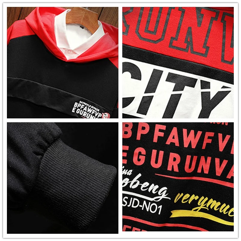 

Spring Autumn Men's Hoodies Men Sweatshirt Male Hip Hop Harajuku Japanese Streetwear Black Hoodie Men Sweatshirts Man