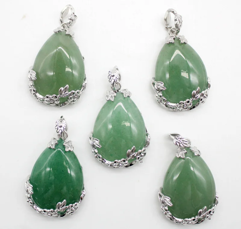 

3 шт., подвеска из натурального камня в виде капли воды