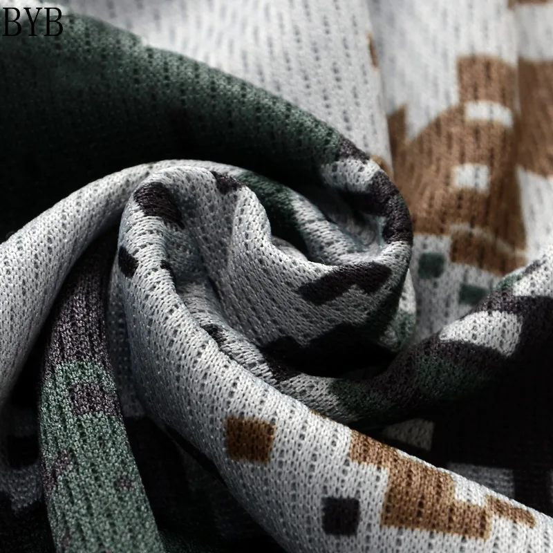 Мужская армейская Военная униформа тактическая футболка для фитнеса спортивная