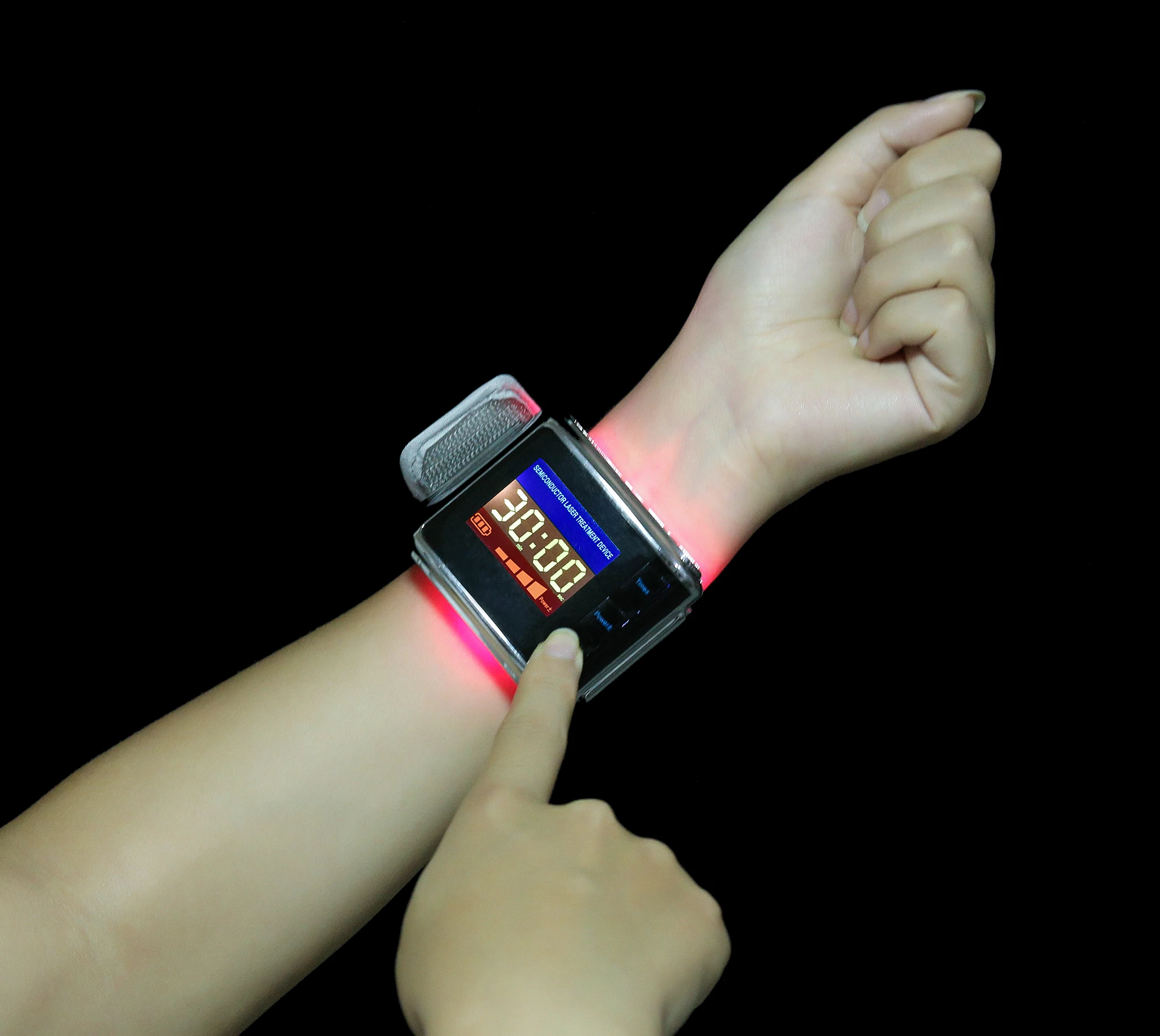 Устройство для лечения диабетиков гипертонии гиперлипидемии лазерной