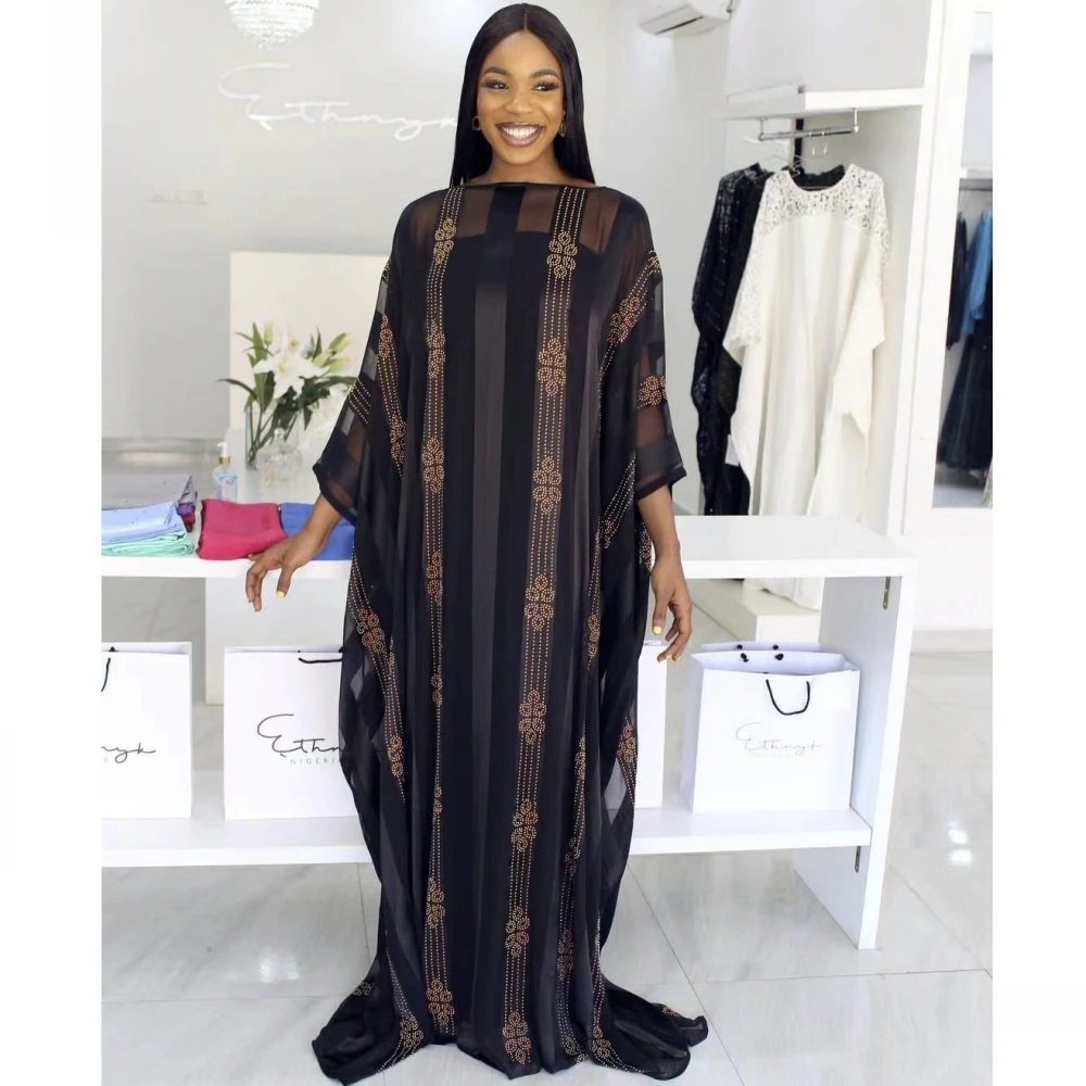 

Spring Autumn Fashion New Arrival African Dashiki Gorgeous Long Sleeve Maxi Dresses Women Muslim Fashion Abaya Long Dress