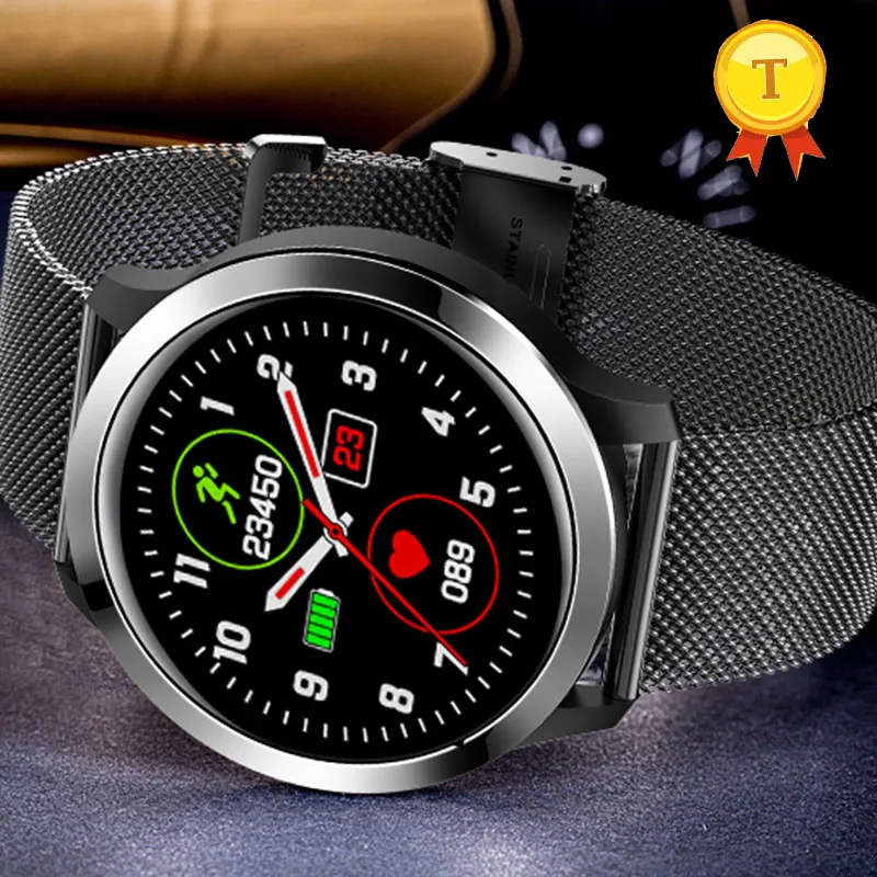 Лидер продаж Смарт-часы для мужчин и женщин ЭКГ ФПГ водонепроницаемый браслет IP68