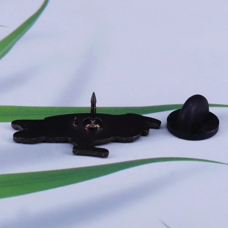 Брошь с эмалью эмаль Эдгара Аллана По короткая захватывающая Юмористическая