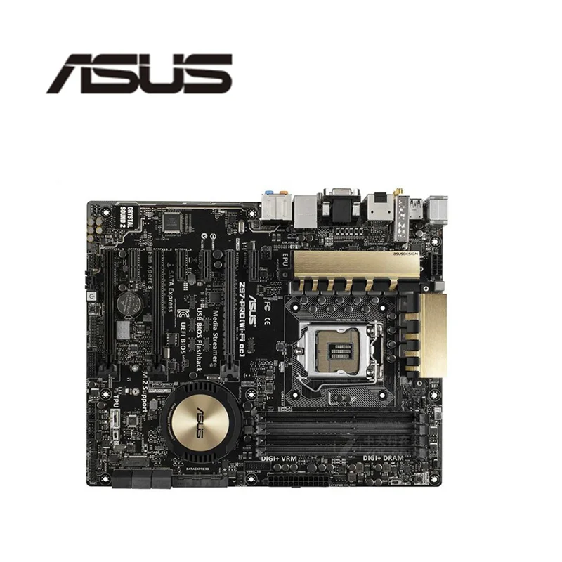 Для Asus Z97-PRO(WiFi ac) десктопная материнская плата Z97 LGA 1150 для Core i7 i5 i3 SATA3 USB3.0