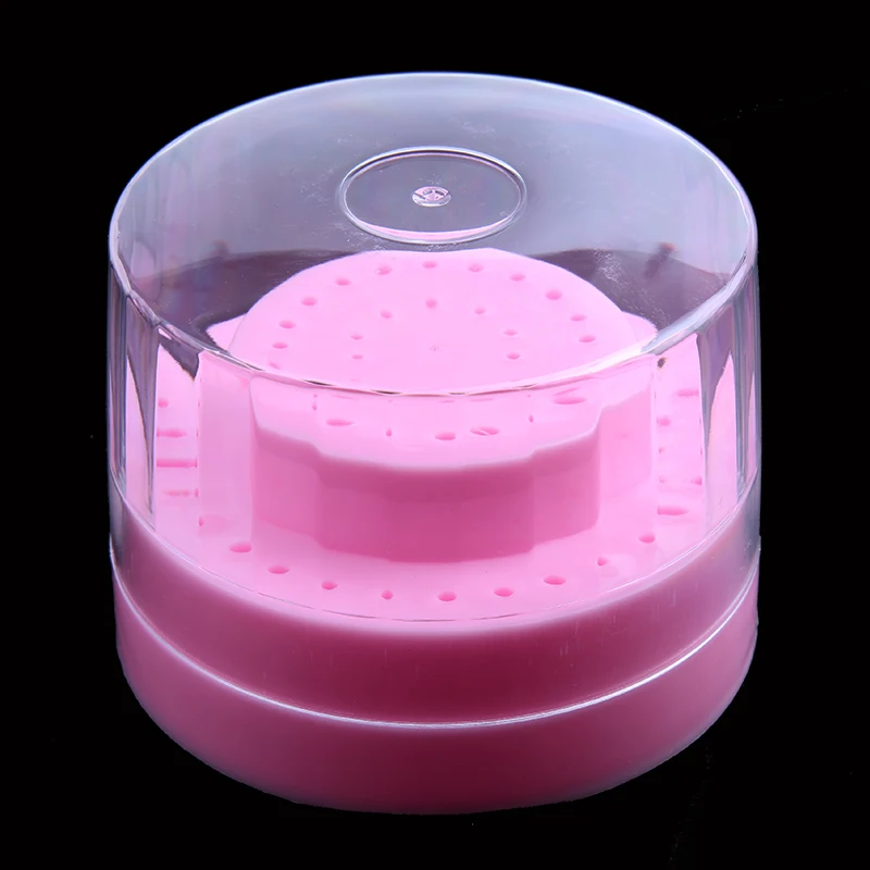 Круглый пластиковый держатель для бура с 60 отверстиями чехол Бора алмазного