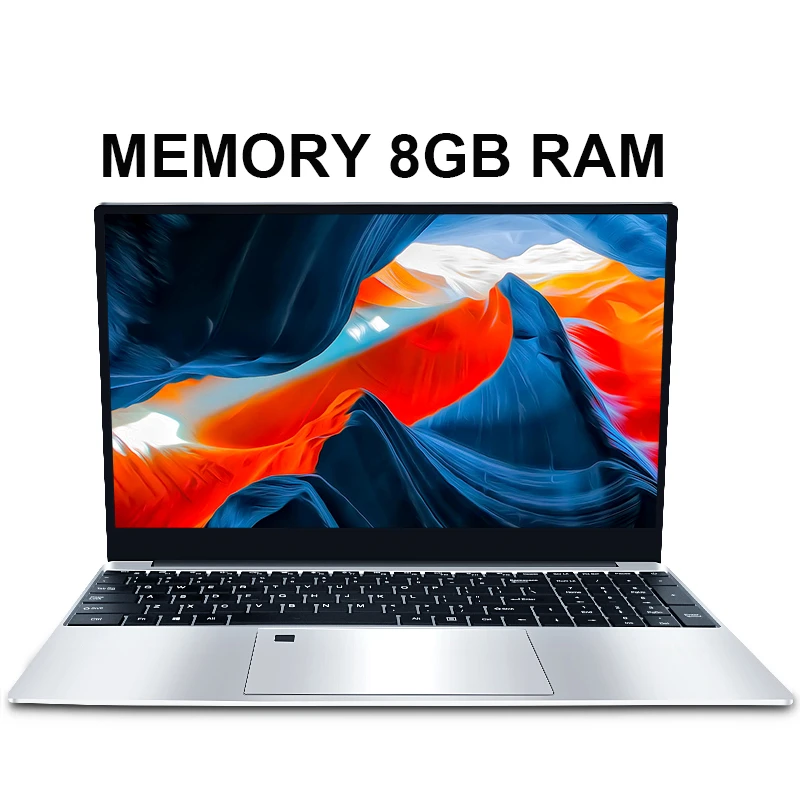 DASKA 15.6 Inch Laptop Intel R5 2500U Quad Core 8GB RAM 128GB 256GB 512GB SSD Notebook IPS 1920x1080 Win 10 Ultra-Thin Notebook