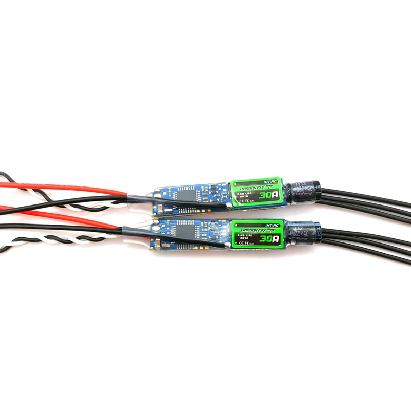 Htirc Dragonfly BLHeli 30A RC бесщеточный ESC 2-4S / 2-6S Lipo длинная полоса электрический регулятор