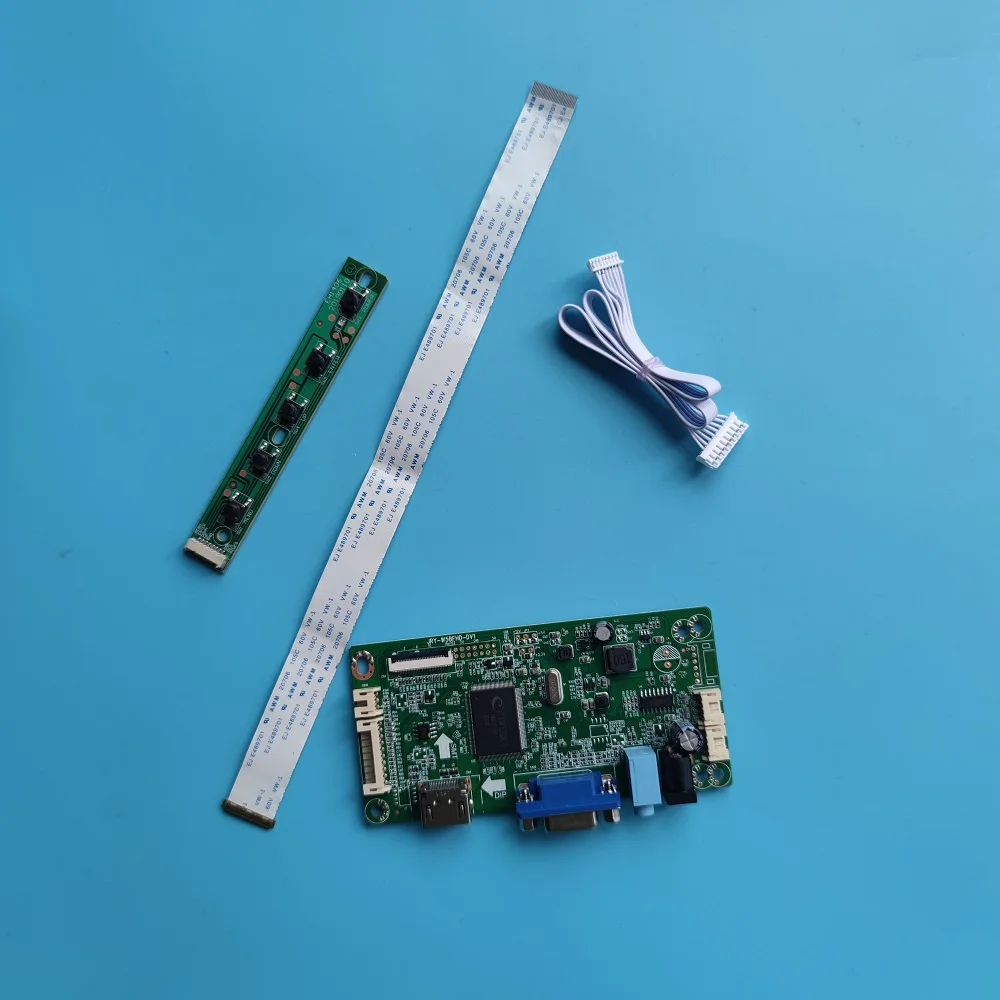 Плата контроллера для NT156WHM-N48/N21/N38/N30/N40, 1366X768 15,6 дюйма, 30 контактов, комплект драйвера экрана «сделай сам», VGA монитор, ЖК-дисплей, EDP