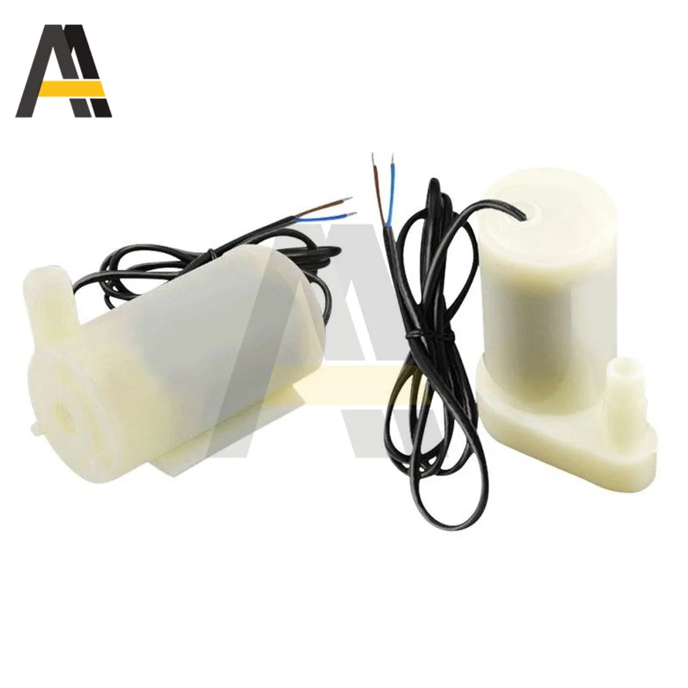 DC 3V Mini Micro погружной водяной насос 3W маленький с длиной 1 м ПЭ пластиковая туба