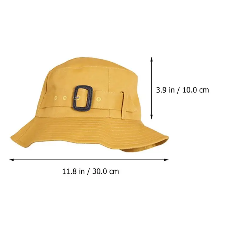 

1pc Sun Hat Foldable Sun Protection Bucket Hat Solid Color Fisherman Hat