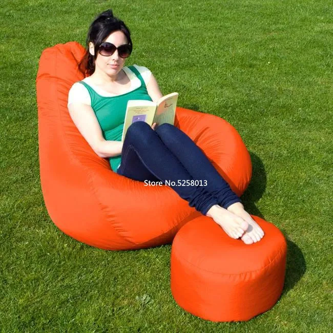 Диванный стул для игр большого размера L большое Кресло мешок в форме капли