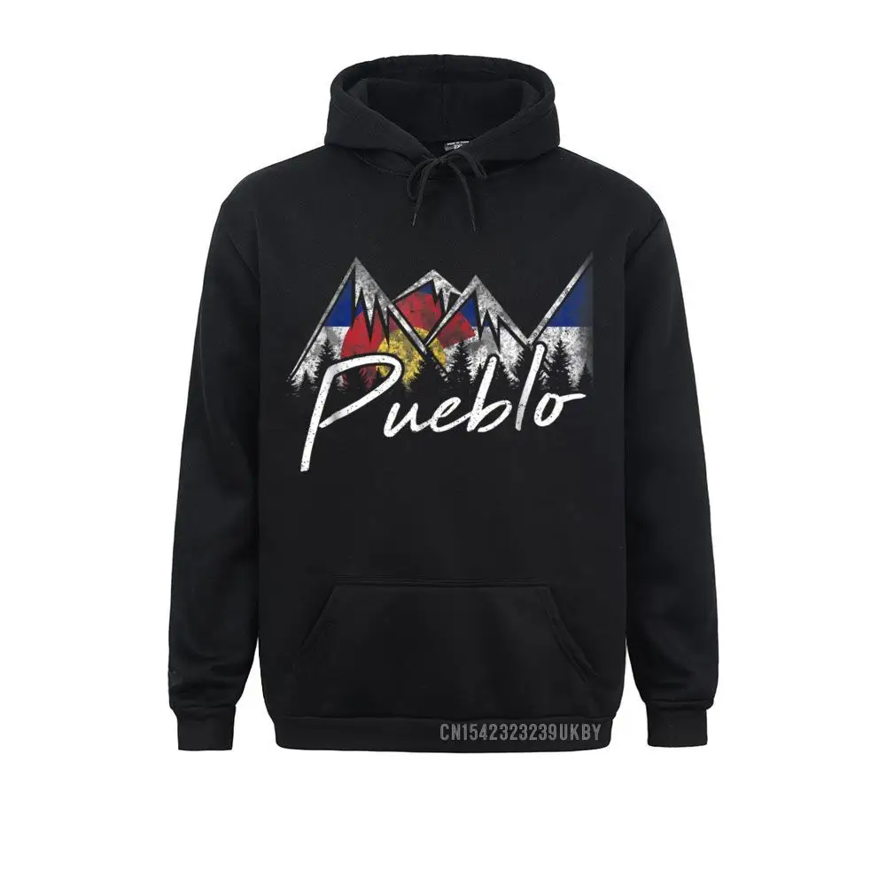 

Pueblo Colorado Flag Mountains Harajuku Cool Souvenir Gift Hoodies For Men Casual Sweatshirts Brand New Hoods Long Sleeve
