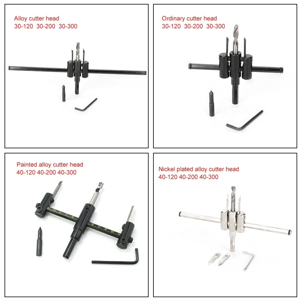 Регулируемые сверла из металлического сплава стали дерева кольцевая пила резак