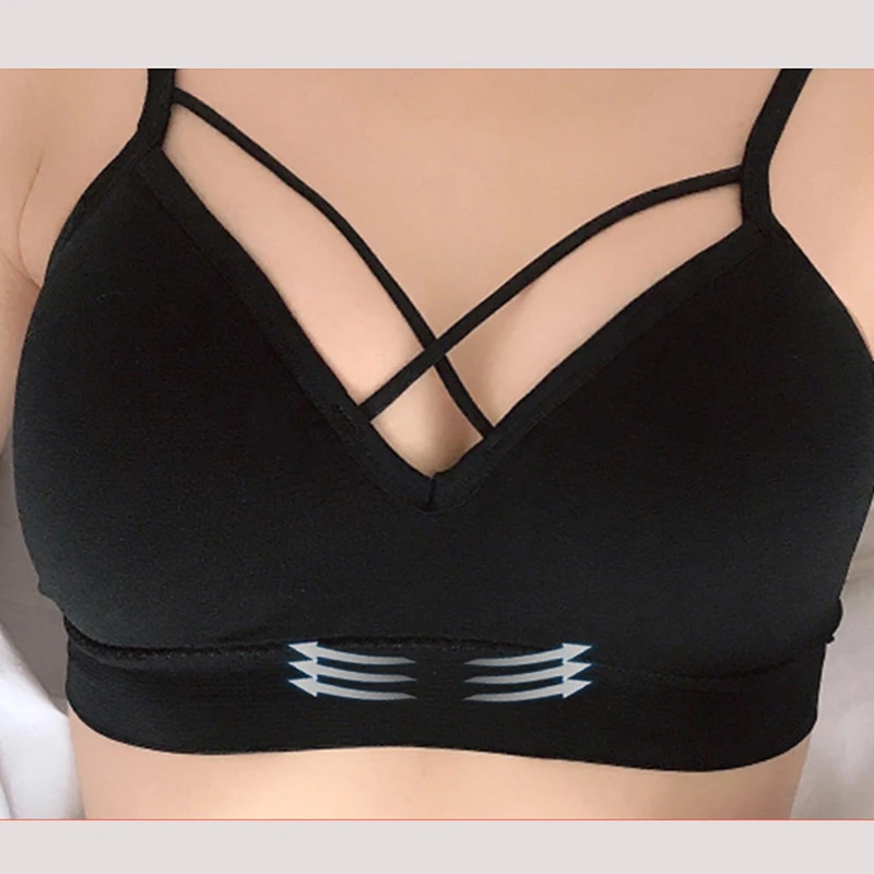 Кружевной бюстгальтер сексуальный укороченный Топ для женщин Холтер фитнес