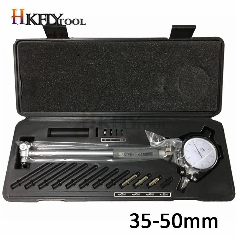 

50-160MM 35-50mm 0.01mm Dial Bore Gauge Indicator Diameter Indicators Precision Engine Cylinder Measuring Test Kit Tool Meter