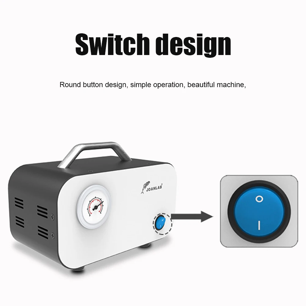 Портативный безмасляный мембранный вакуумный насос лабораторный фильтр Pumper