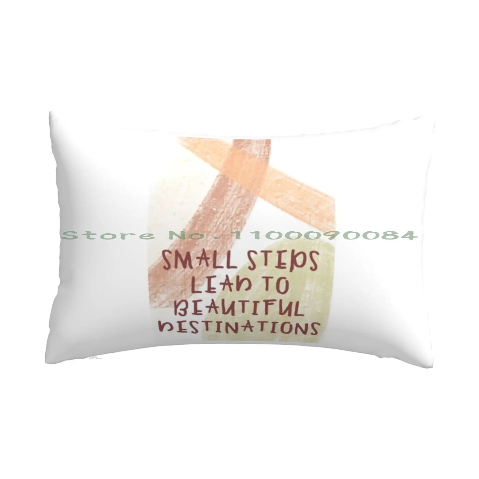 

Маленькие шаги приведут к красивым направлениям чехол для подушки 20x30 50*75 диван спальня позитивная Цитата Позитивность психическое здоровь...