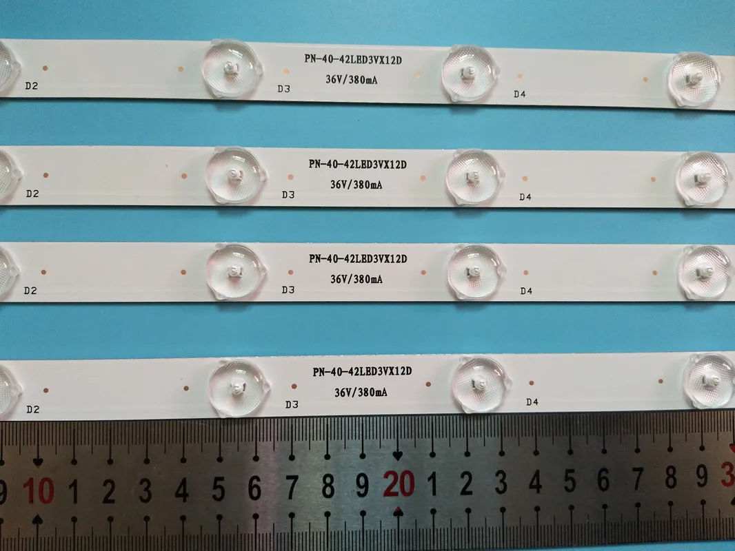 Оригинальная полосатая световая балка 20 штук/партия светодиодная Нижняя лампа