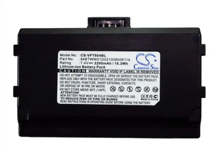 

cameron sino 2200mah battery for VERIFONE Nurit 8040 8400 PCI COMPLIANT 84BTWW01D021008006114 H.09.HCT0HP01