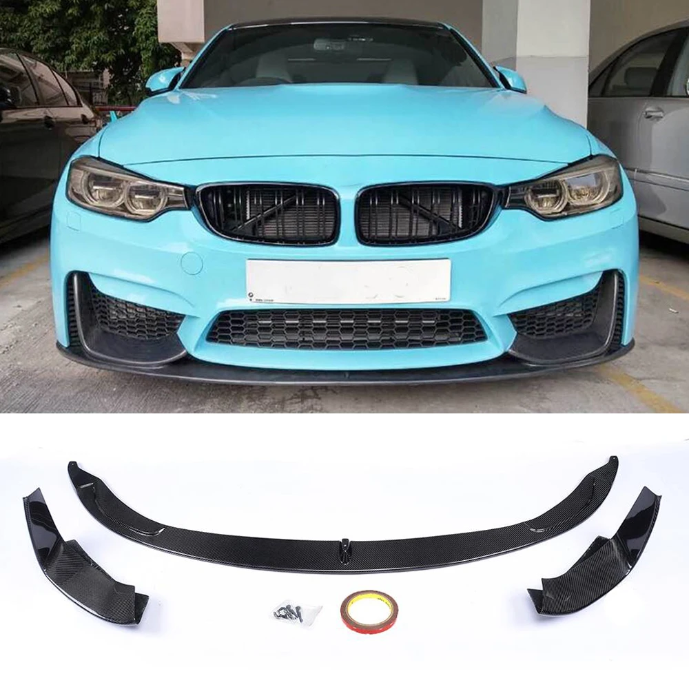 Передний бампер для BMW F80 M3 F82 F83 M4 разветвители губ спойлер диффузор 2014 - 2019