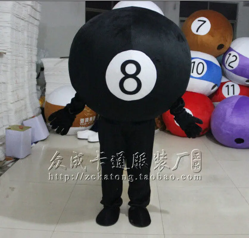 Рекламная бильярдный шар маскарадный костюм Косплэй вечерние игра наряд на