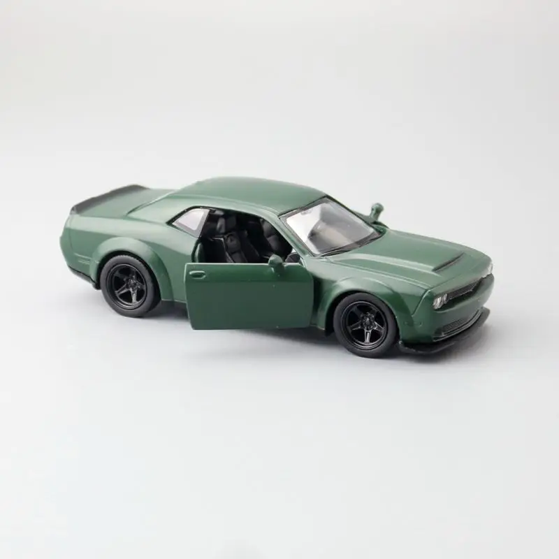RMZ City игрушка/модель под давлением/Масштаб 1:36/Dodge Challenger SRT Demon/открывающийся