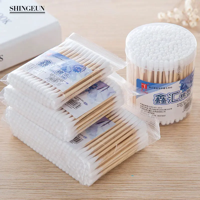 Ватные палочки с двойной головкой многофункциональные безопасные