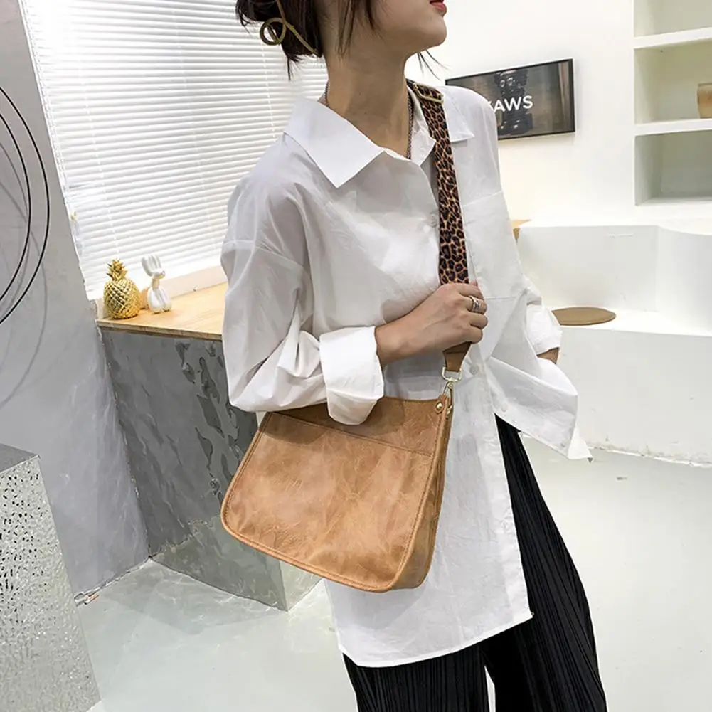 Новые леопардовые Наплечные ремни качественная индивидуальная женская