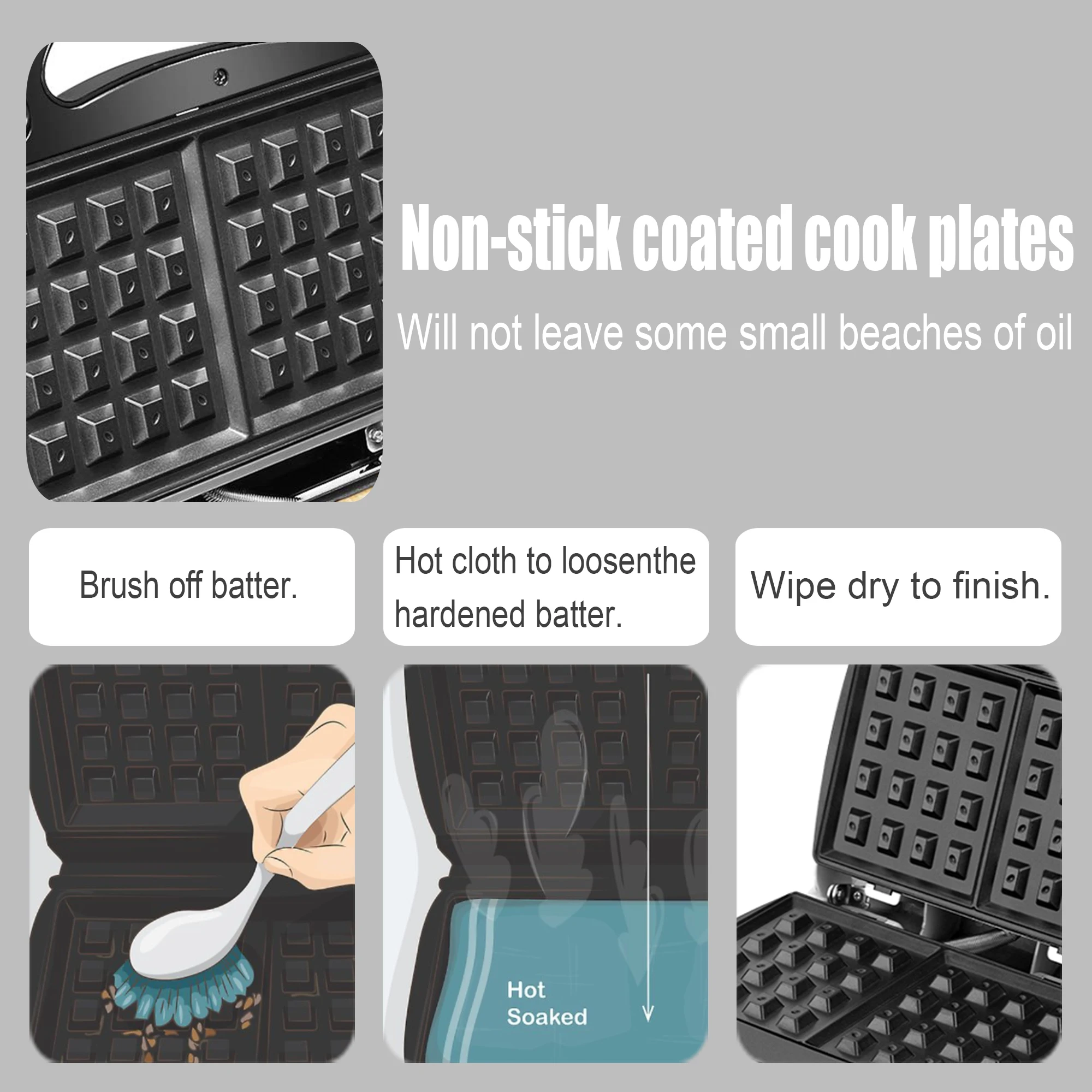 750W Electric Waffle Maker Bubble Egg Cake Oven Cooking Kitchen Appliances Breakfast Machine Waffles Pot Iron Baking Pan Sonifer | Бытовая
