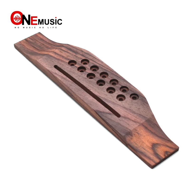 

Rosewood Bridge for 12 String Acoustic Guitar Accessories Part Replacement