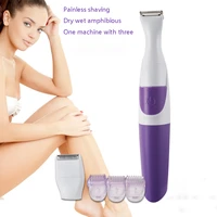 5in1 perfect bikini trimmer kit precision facial electric hair trimmer for women shaver mmicro epilator face body trim shave