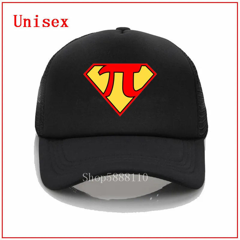 Модная кепка в сеточку бейсболка с принтом Super Pi Day hero мужская и женская летняя