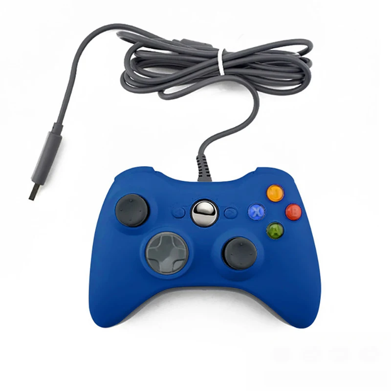 USB проводной геймпад для Xbox 360/тонкий контроллер для Windows 7/8/10 microsoft ПК контроллер пульта проводной Поддержка для командных играх