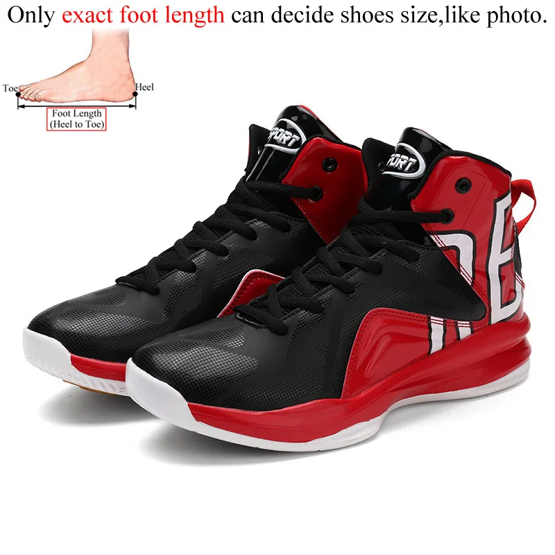 Мужские кроссовки для баскетбола ayakkabi basketbol zapatillas de basquetbol deportivas hombre trampki basket homme chaussure - Цвет: Red 2