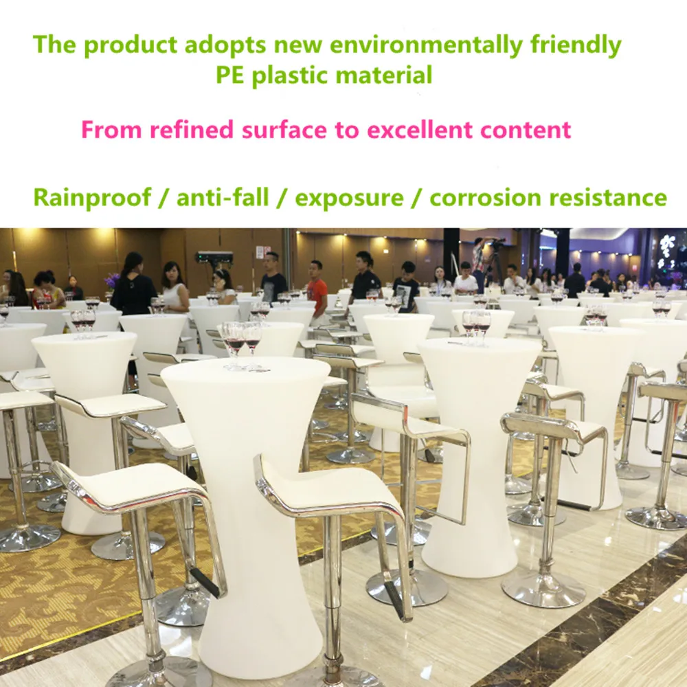 Новинка 16 цветов светодиодные коктейльные столы растущая коммерческая мебель