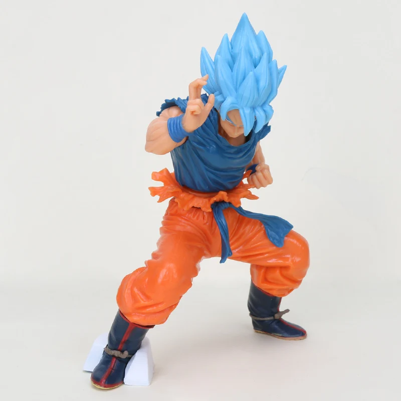 20 см Драконий жемчуг фигурка Супер Saiyan 4 Бог СС голубые волосы Гоку Драконий жемчуг Гоку Коллекционная фигурка игрушка