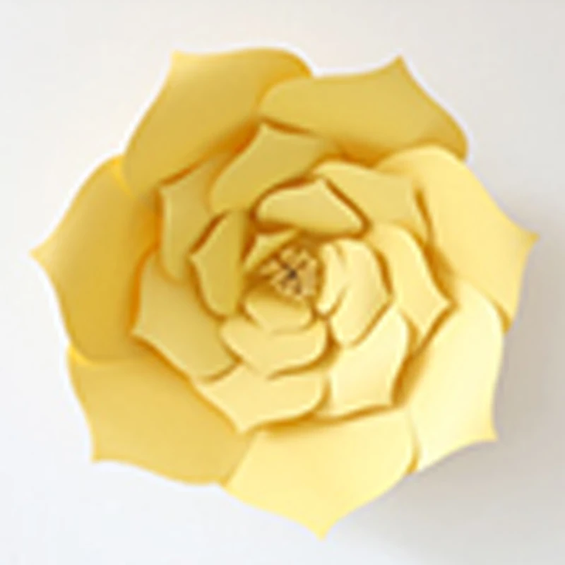 DIY Искусственные бумажные цветы ручной работы Красочные лепестки День рождения