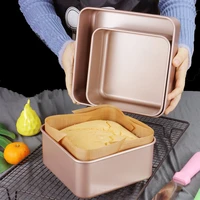 square carbon steel non stick bakeware cake pans bread toast mold baking pastry tray mould household kitchen accessories