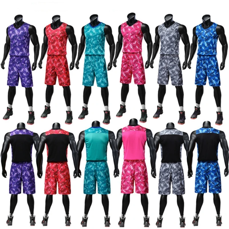 Дышащий сухой модный камуфляжный без рукавов пляжный спортивный жилет Джерси