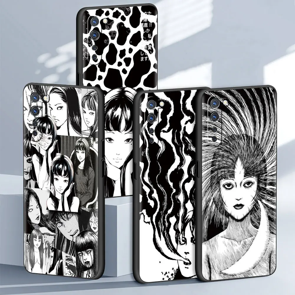 

Junji Ito Tomie Tees Case For Oppo A53 A9 2020 A93 A52 Find X2 Lite Reno 4 3 6 F11 Pro A94 4G Ace A95 K9 A74 5G Soft Phone Cover