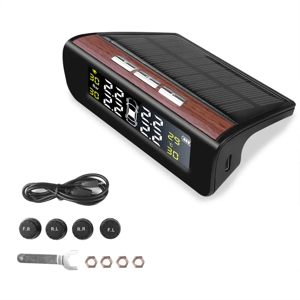 Универсальная беспроводная автомобильная система TPMS для защиты шин