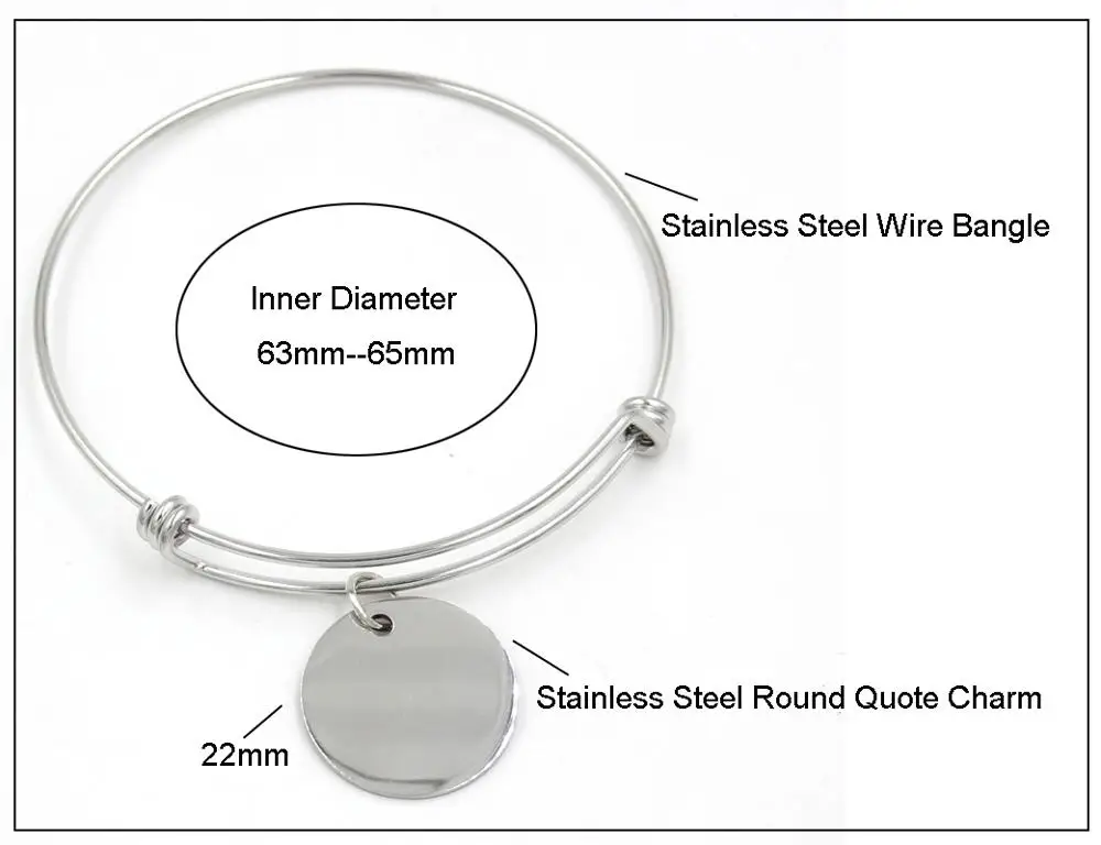 Расширяемый Браслет из нержавеющей стали вы смелее Держите прочнее чем думаете
