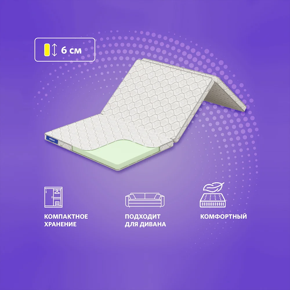 Матрас MIELLA Twisted-Ergonomic 80x200 | Мебель