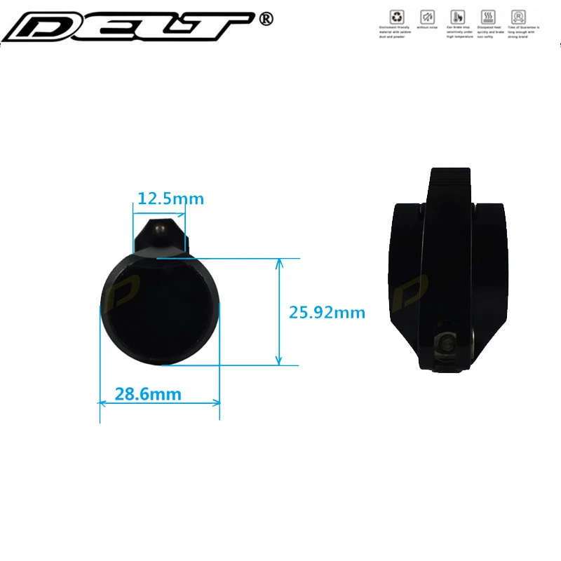 Вынос велосипеда DELT складной зажим руля быстроразъемный вынос 25 4X250 мм детали