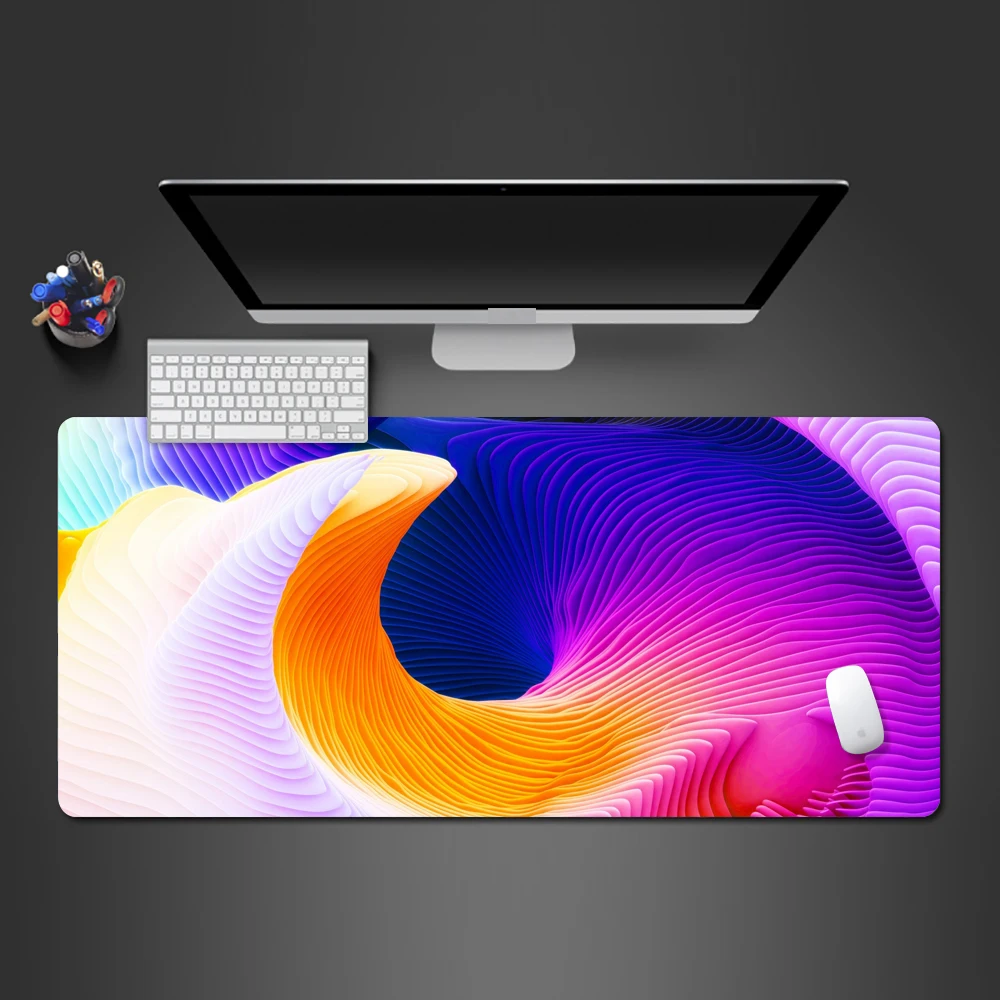 Креативный красочный 3D современный популярный коврик для мыши Компьютерные
