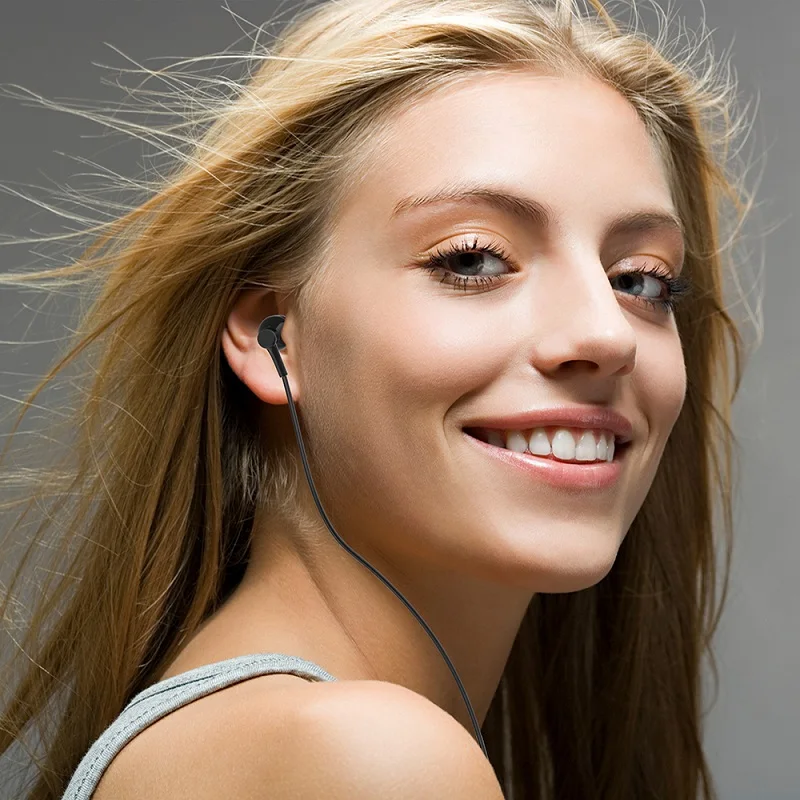 Simvict E6C Earphone Stereo Bass Sound Special Half In-ear Headset Handsfree for Phones Iphone 6 6s 5 5s Xiaomi Samsung | Электроника