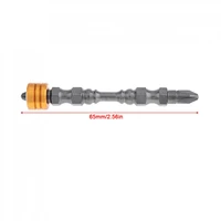 14 ph2 65mm s2 hardness magnetic electric screwdriver bit with double small head phillips screw and golden circle