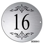 DIY Дом номер 4 X стили дом 5 мм алюминиевый композитный знак таблички дверь знак персональная табличка 2 размера